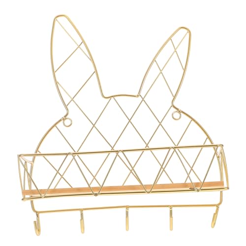 HOMSFOU Wandregal Mit Haken Und Aufbewahrungskorb Wandmontierter Organizer Für Badezimmer Und Schlafzimmer Und Installieren Bohren Für Kleine Räume HOMSFOU Wandregal Mit Haken Und Aufbewahrungskorb Wandmontierter Organizer Für Badezimmer Und Schlafzimmer Und Installieren Bohren Für Kleine Räume von HOMSFOU