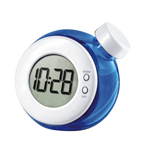 HOMSFOU Wasserbetriebener+wecker Wecker Wasserbetrieben Kinderwecker Funkuhr Blau Umwelt Element Power Uhr Led Digitaluhr Dekoration Keine Batterie Tischuhr Tischuhr Wasserbetrieben von HOMSFOU