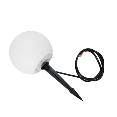 HOMSFOU Wasserdichte Gartenlampe LED Kugel Leuchte mit Erdspieß Außenbeleuchtung Gartendeko Energieeffizient für Terrasse und Rasen von HOMSFOU