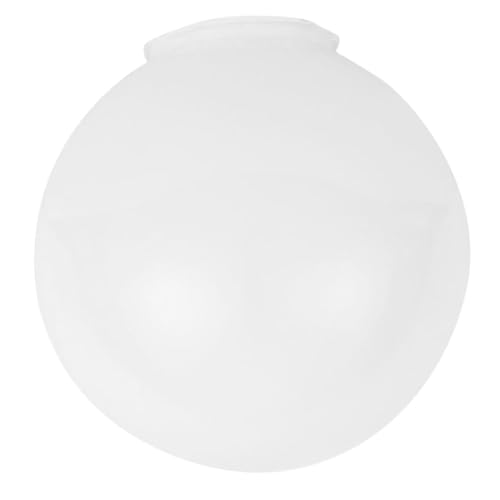 HOMSFOU Wasserdichter Runder Acryl Lampenschirm Schutzabdeckung für Außenbeleuchtung ohne Sockel Stoßfest Staubdicht Wetterfeste Lichtabdeckung für Garten Terrasse Dekorative Lampenhülle von HOMSFOU