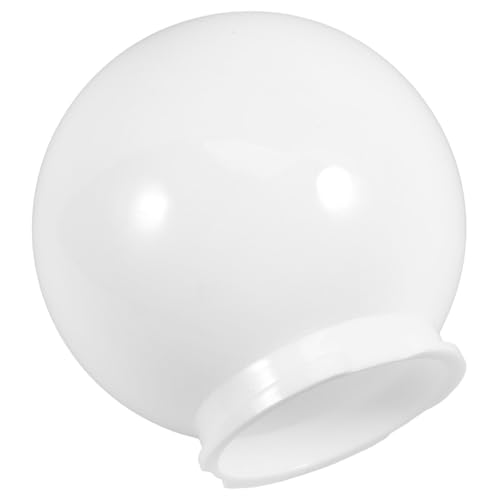 HOMSFOU Weißer Runder Acryl Kugel lampenschirm Bruchsicher für Außenwand Deckenleuchten für Garten Terrasse und Patio Beleuchtung HOMSFOU Weißer Runder Acryl Kugel lampenschirm Bruchsicher für Außenwand Deckenleuchten für Garten Terrasse und Patio Beleuchtung von HOMSFOU