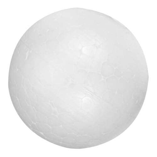 HOMSFOU Weißer Solider Polystyrol Schaumstoffball DIY Weihnachtsdekoration Leicht Formstabil für Bastelprojekte Party und Festdekoration Bemalbar und Dekorierbar HOMSFOU Weißer Solider Polystyrol Schaumstoffball DIY Weihnachtsdekoration Leicht Formstabil für Bastelprojekte Party und Festdekoration Bemalbar und Dekorierbar von HOMSFOU