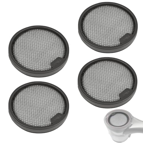HOMURY 4 Stück Ersatz-Hepa-Vorfilter für Dreame T10 T20 T30 Staubsauger, Filter Kompatibel mit Dreame, Waschbares und wiederverwendbares Ersatzfilter Zubehör von HOMURY