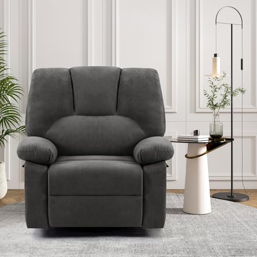 HOMYEDAMIC Relaxsessel mit Liegefunktion, TV-Sessel mit Seitengriff, 150 kg Belastbar, Dunkelgrau HOMYEDAMIC Relaxsessel mit Liegefunktion, TV-Sessel mit Seitengriff, 150 kg Belastbar, Dunkelgrau von HOMYEDAMIC