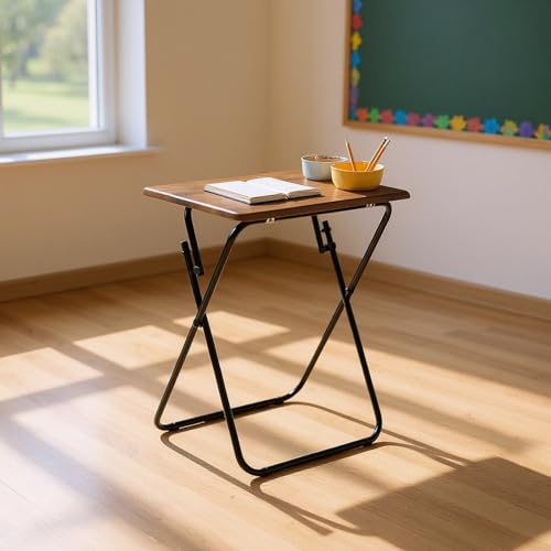 HOMYLIN 2er Set Schultische - MDF mit PVC-Oberfläche, langlebig und ideal für Klassenzimmer und Arbeitsbereiche, Braun HOMYLIN 2er Set Schultische - MDF mit PVC-Oberfläche, langlebig und ideal für Klassenzimmer und Arbeitsbereiche, Braun von HOMYLIN