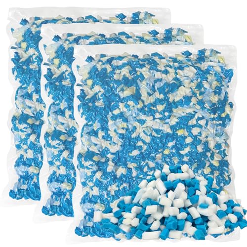 HONEHO 6.6KG Memory-Schaumstoff füllung für sitzsack,Hinzufügen von Gelpartikeln gemütlich und weich, ideal für das Füllen von sitzsack Kinder, Kissen, Hundebett, Sofa-Kissen HONEHO 6.6KG Memory-Schaumstoff füllung für sitzsack,Hinzufügen von Gelpartikeln gemütlich und weich, ideal für das Füllen von sitzsack Kinder, Kissen, Hundebett, Sofa-Kissen von HONEHO