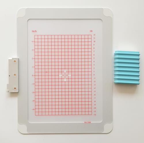 HONEYSEW Magnetischer Stickrahmen aus Metall, 260 x 200 mm, für Pfaff Stickmaschine Creative 2.0, 3.0, 4.0, 4.5 von HONEYSEW