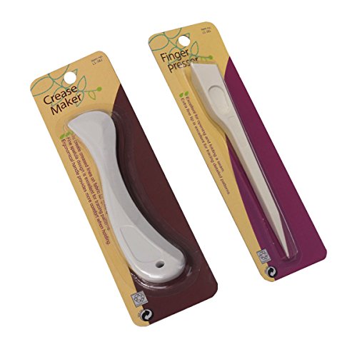zerknittert honeysew Maker Finger Presser Knochen Ordner Papier, bonefolder Falzbein Scrapbooking Knochen Ordner Papier, bonefolder Falzbein Crease+Finger Maker von HONEYSEW