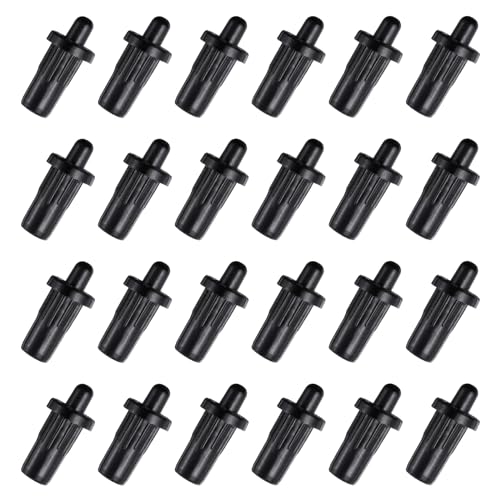 24 Stück Reparaturstifte aus Kunststoff for Schranktüren, 7,5 mm, federbelastet, weiß, runder Kopf, Verbindungsstück, geeignet for Schränke, Kleiderschränke, Möbel, Regale 24 Stück Reparaturstifte aus Kunststoff for Schranktüren, 7,5 mm, federbelastet, weiß, runder Kopf, Verbindungsstück, geeignet for Schränke, Kleiderschränke, Möbel, Regale von HONGBA