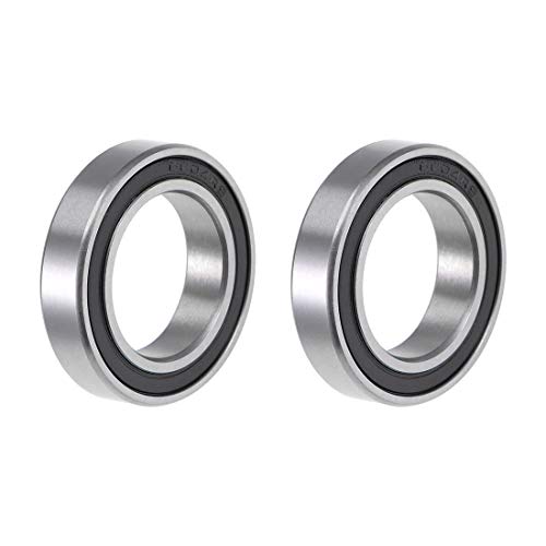 6804-2RS Rillenkugellager 20 x 32 x 7 mm, doppelt abgedichtet, ABEC-1-Lager, 2er-Pack von HONGBA