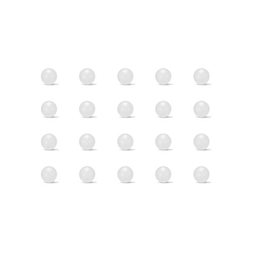 7 mm PP-Kugeln aus massivem Kunststoff, Präzisionslagerkugeln, 100 Stück von HONGBA