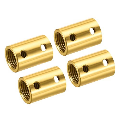 Runde Überwurfmutter M10 M4 Gewindehülse Stehbolzen Stangenadapter Rohrverbinder Schwarz 4 Stück Runde Überwurfmutter M10 M4 Gewindehülse Stehbolzen Stangenadapter Rohrverbinder Schwarz 4 Stück von HONGBA
