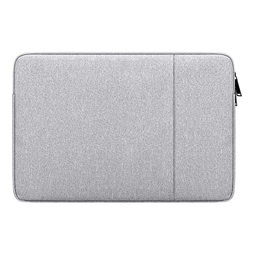 HONGBI 11-15.6 Zoll Laptop Sleeve Case Notebook Hülle Beutel Schutzhülle Tasche Schutzabdeckung für MacBook Pro/Microsoft Surface Book Grau1 14.1"(37.5x2.5x26.5cm) von HONGBI