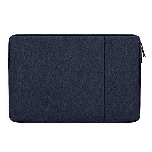 11-15.6 Zoll Laptop Sleeve Case Notebook Hülle Beutel Schutzhülle Tasche Schutzabdeckung für MacBook Pro/Microsoft Surface Book Marine 15.4"(37.5x2.5x26.5cm) von HONGBI