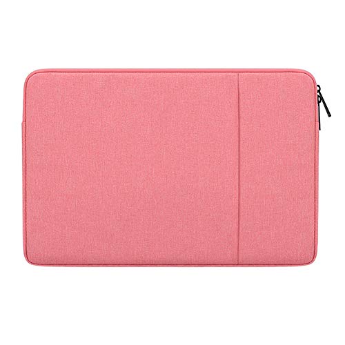 HONGBI 11-15.6 Zoll Laptop Sleeve Case Notebook Hülle Beutel Schutzhülle Tasche Schutzabdeckung für MacBook Pro/Microsoft Surface Book Pink 14.1"(37.5x2.5x26.5cm) von HONGBI