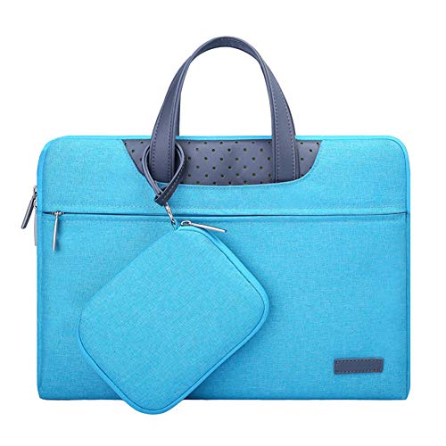 HONGBI Rucksack Messenger Bag Umhängetasche Laptop Tasche Handtasche Business Aktentasche Reise Rucksack Passend für 12-15.6 Zoll Laptop Blau 15.4" HONGBI Rucksack Messenger Bag Umhängetasche Laptop Tasche Handtasche Business Aktentasche Reise Rucksack Passend für 12-15.6 Zoll Laptop Blau 15.4" von HONGBI