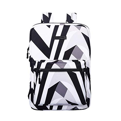HONGBI Laptop Rucksack Schulrucksack 14-15.6 Zoll Tagesrucksack Wasserabweisende Laptoptasche Unisex für Business/Schule/Reisen Schwarz-Weiss 15.4" HONGBI Laptop Rucksack Schulrucksack 14-15.6 Zoll Tagesrucksack Wasserabweisende Laptoptasche Unisex für Business/Schule/Reisen Schwarz-Weiss 15.4" von HONGBI