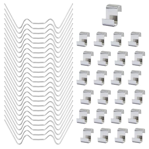 100 Stück Gewächshaus Glasclips Z und W Clips für Gewächshaus Glasscheiben, W Federklammern Gewächshaus Clips für Glas, Gewächshaus Verglasung Clips Fensterclips für Gewächshaus, Gewächshaus Glasclips 100 Stück Gewächshaus Glasclips Z und W Clips für Gewächshaus Glasscheiben, W Federklammern Gewächshaus Clips für Glas, Gewächshaus Verglasung Clips Fensterclips für Gewächshaus, Gewächshaus Glasclips von HONGCI