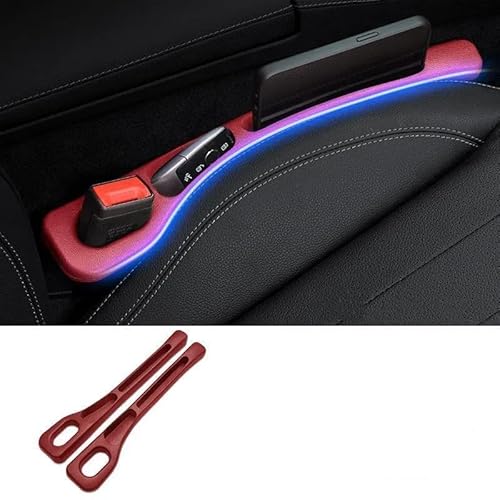 HONGLEIFA 2er Set Autositz Spaltfüller für BMW 2er Active Tourer | Typ F45 | Bj. 2014-2017, Weicher Schaum Multifunktional mit Organizer 3in1 Spaltstopper Aufbewahrungsbox für Autositze,Red- HONGLEIFA 2er Set Autositz Spaltfüller für BMW 2er Active Tourer | Typ F45 | Bj. 2014-2017, Weicher Schaum Multifunktional mit Organizer 3in1 Spaltstopper Aufbewahrungsbox für Autositze,Red- von HONGLEIFA