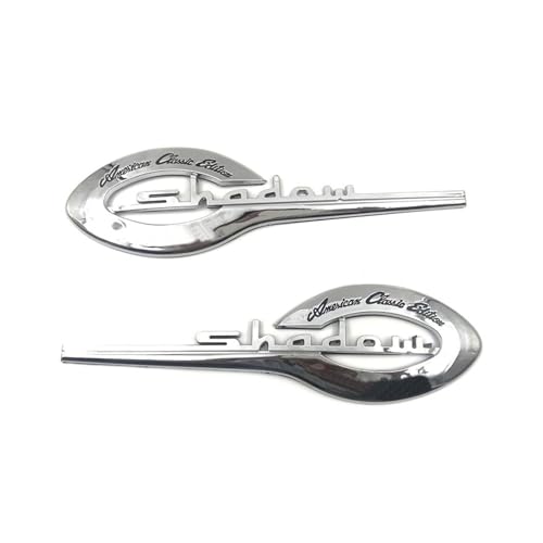 Für Honda Shadow VT VTX 400 500 600 750 1100 ACE 3D-Emblem-Abzeichen Kraftstofftank-Aufkleber-Abziehbilder Logo Chrom-Schutzabdeckung Für Honda Shadow VT VTX 400 500 600 750 1100 ACE 3D-Emblem-Abzeichen Kraftstofftank-Aufkleber-Abziehbilder Logo Chrom-Schutzabdeckung von HONGLIAUTO