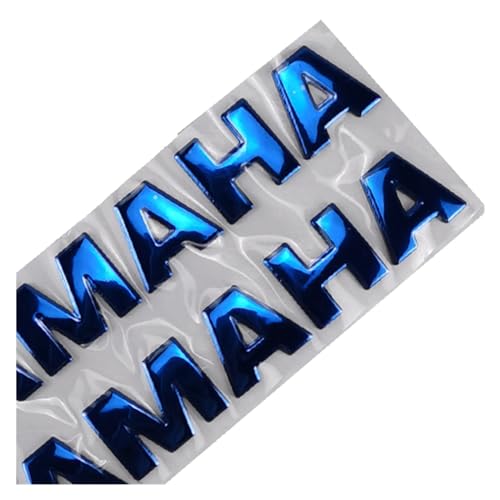 HONGLIAUTO Für Yamaha XMAX250 XMAX300 TMAX530 TMAX500 SMAX155 NMAX155 Motor 3D Emblem Abzeichen Aufkleber Tank NMAX Xmax SMAX TMAX Aufkleber(Blue 14.5x2.5cm) von HONGLIAUTO