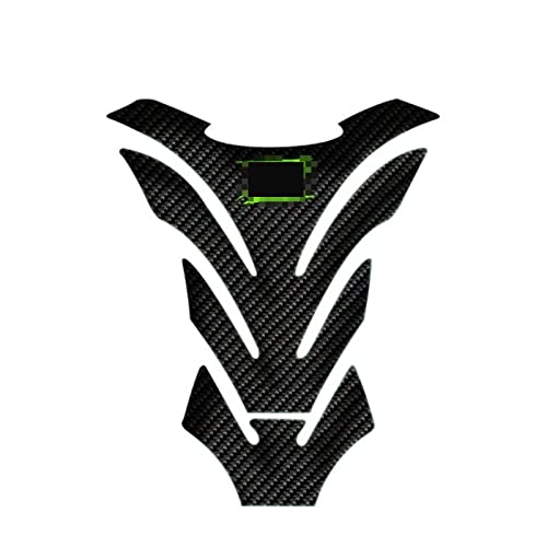 Tankpad Für Z650 Z900RS Z300 Z750 Z800 Z900 Z1000 Motorrad Tank Pad Kraftstoff Tank Pad Schutz Aufkleber Aufkleber Kohlefaser Kraftstoff Kraftstofftank Pad(Green) von HONGOUBAIHUO
