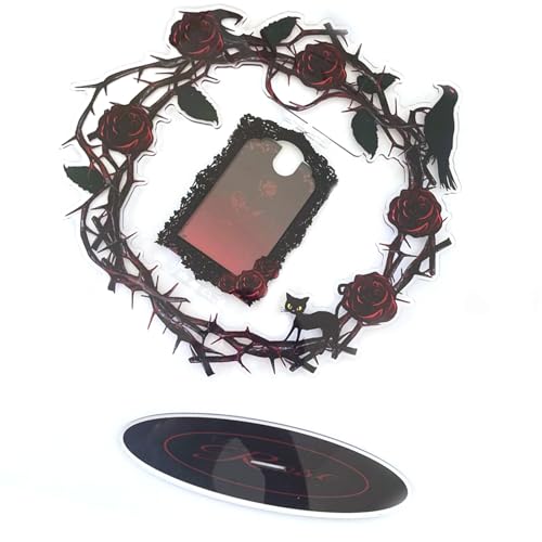 HONGXINHAO Rotierender Fotorahmen, Schreibtisch-Displayhalter, Acryl-Kartenständer, Acryl-Textur, geeignet für Zuhause oder Büro HONGXINHAO Rotierender Fotorahmen, Schreibtisch-Displayhalter, Acryl-Kartenständer, Acryl-Textur, geeignet für Zuhause oder Büro von HONGXINHAO