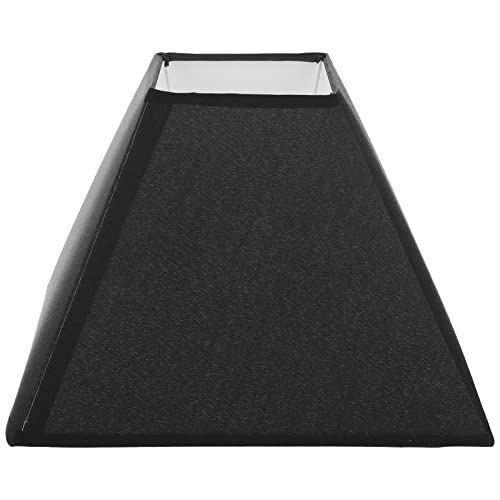 HONITANO 1 Satz Klassischer Stofflampenschirm in Schwarz Lampenschirm für Tischlampe Robuster Lichtschutz mit Einfachem Design für Wohnräume von HONITANO