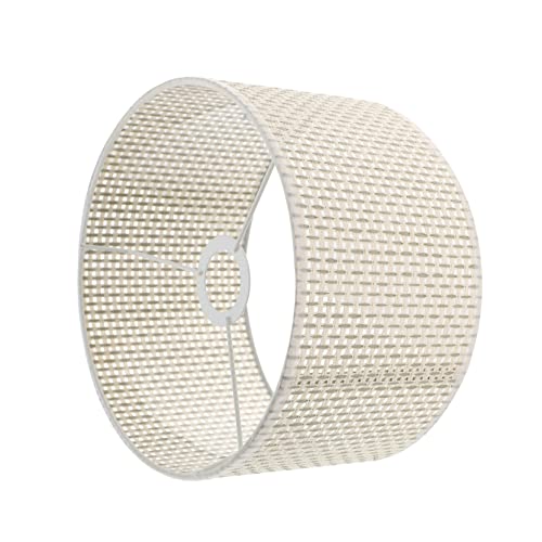 HONITANO 1 Stück Imitation Rattan Lampenschirm Beige für Tischlampen Moderner Stil Langlebig Leicht zu Installieren für Zuhause und Restaurant von HONITANO