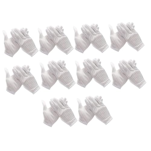 HONITANO 10 Paare Antistatik Handschuhe Esd Schutzhandschuhe für Elektronik Reparatur PC Montage mit Ergonomischem Design Flexiblem Griff Langlebig und Komfortabel für Präzise Arbeiten HONITANO 10 Paare Antistatik Handschuhe Esd Schutzhandschuhe für Elektronik Reparatur PC Montage mit Ergonomischem Design Flexiblem Griff Langlebig und Komfortabel für Präzise Arbeiten von HONITANO