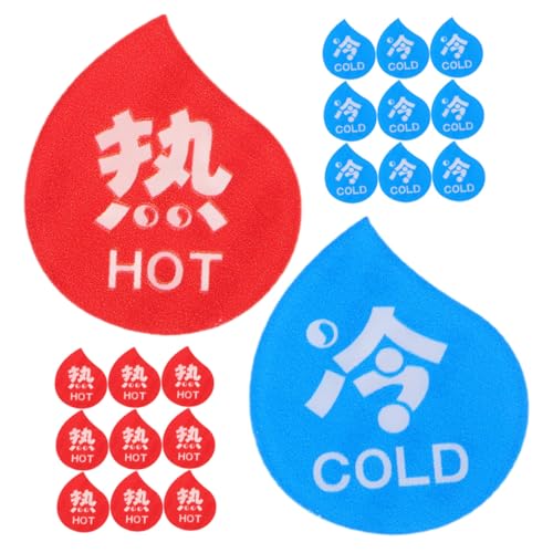 HONITANO 10 Paare Klebebilder Heiß Kalt Wasserhahn Aufkleber Kleine Heiß Kalt Labels Für Badezimmer Wasserhähne Hotel Bad Waschbecken Wasser Warnschild Sicheres Markieren HONITANO 10 Paare Klebebilder Heiß Kalt Wasserhahn Aufkleber Kleine Heiß Kalt Labels Für Badezimmer Wasserhähne Hotel Bad Waschbecken Wasser Warnschild Sicheres Markieren von HONITANO