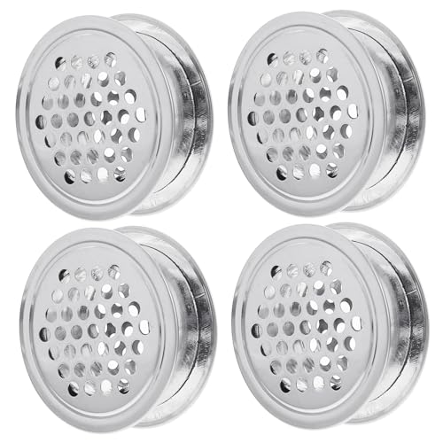 HONITANO 10 Stück Teiliges Edelstahl Lüftungsgitter Set Atmungsaktive Belüftungsabdeckungen mit Mesh Korrosionsbeständig Hitzebeständig für Möbel Schränke Schuhschränke und Küchenschränke HONITANO 10 Stück Teiliges Edelstahl Lüftungsgitter Set Atmungsaktive Belüftungsabdeckungen mit Mesh Korrosionsbeständig Hitzebeständig für Möbel Schränke Schuhschränke und Küchenschränke von HONITANO