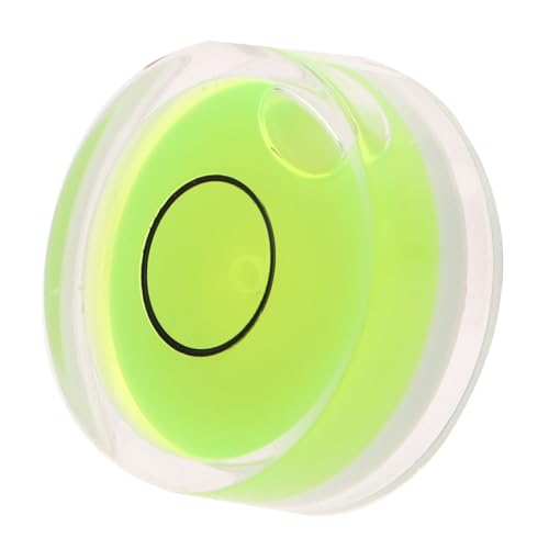 HONITANO 10 Stück Teiliges Rundes Blasenwasserwaage Kalibrierungsgerät Grün für Präzise Nivellierung bei Bilderrahmen Kreuzstich und Wanddekoration HONITANO 10 Stück Teiliges Rundes Blasenwasserwaage Kalibrierungsgerät Grün für Präzise Nivellierung bei Bilderrahmen Kreuzstich und Wanddekoration von HONITANO