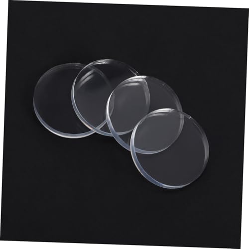HONITANO 10 Stück Teiliges Transparente Saugnapf Dämpfer aus Weichem Selbstklebende Glas und Möbelpuffer rutschfeste Schutzpads für Glasplatten Tische von HONITANO