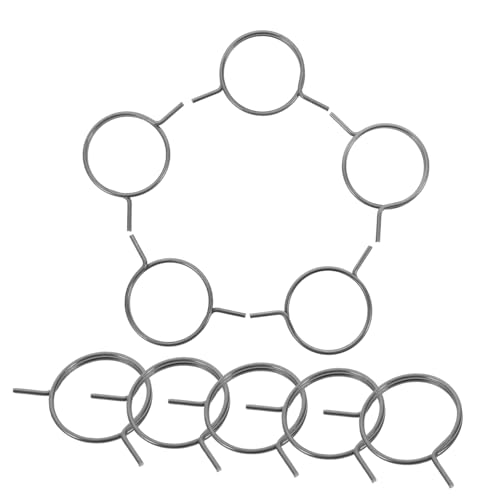 HONITANO 10 Stück Teiliges Türschloss Federset aus Langlebigem Eisen Ersatzfedern für Einsteckschlösser und Wohnungstüren Kompatibel mit Sicherheits Zimmertürschlössern für Reparatur und HONITANO 10 Stück Teiliges Türschloss Federset aus Langlebigem Eisen Ersatzfedern für Einsteckschlösser und Wohnungstüren Kompatibel mit Sicherheits Zimmertürschlössern für Reparatur und von HONITANO