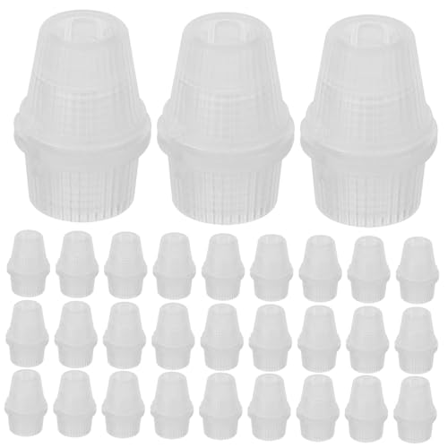 HONITANO 100 Stück Gewindekabelverschraubungen Kabelklemme Kunststoff Zugentlastungsklemme Spritzwassergeschützt Robust Sicher für Stromkabel Organizing von HONITANO