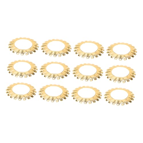 HONITANO 12 Stück Teiliges Lampenzubehör Lampenringe aus Kronleuchter DIY Lampenhalter Ersatzteile Bunte Lampenaufhängung Dekoration für Wohnzimmer Schlafzimmer Kinderzimmer HONITANO 12 Stück Teiliges Lampenzubehör Lampenringe aus Kronleuchter DIY Lampenhalter Ersatzteile Bunte Lampenaufhängung Dekoration für Wohnzimmer Schlafzimmer Kinderzimmer von HONITANO