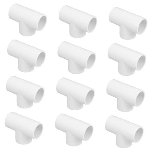 HONITANO 12 Stück Teiliges PVC Wasserrohr Verbindungsset Durchmesser Kunststoff T für Gartenschlauch Schnelles Stecksystem Hoher Durchfluss Präzise Passgenaue Wasseranschlussadapter HONITANO 12 Stück Teiliges PVC Wasserrohr Verbindungsset Durchmesser Kunststoff T für Gartenschlauch Schnelles Stecksystem Hoher Durchfluss Präzise Passgenaue Wasseranschlussadapter von HONITANO