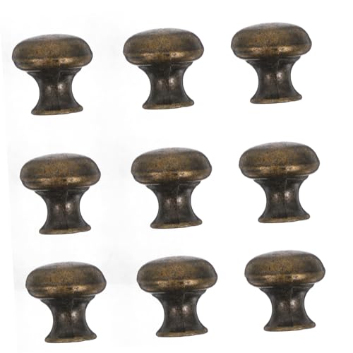 HONITANO 12 Stück Teiliges Vintage Möbelgriffe aus Zinklegierung Runde Retro Schrankknöpfe mit Einfachem Einloch design Passend für Küchenschränke Badezimmer und Schlafzimmermöbel Leicht HONITANO 12 Stück Teiliges Vintage Möbelgriffe aus Zinklegierung Runde Retro Schrankknöpfe mit Einfachem Einloch design Passend für Küchenschränke Badezimmer und Schlafzimmermöbel Leicht von HONITANO
