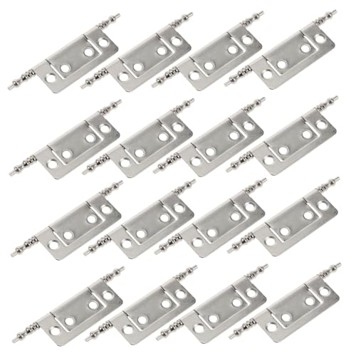 HONITANO 16 Stück Perfekte Scharniere Ersatz Robuste Beschläge Robuste Metall Küchenteile Für Stabile Truhen Einfaches Zusammenklappen Faltbar Strapazierfähig Über Eisenlöcher HONITANO 16 Stück Perfekte Scharniere Ersatz Robuste Beschläge Robuste Metall Küchenteile Für Stabile Truhen Einfaches Zusammenklappen Faltbar Strapazierfähig Über Eisenlöcher von HONITANO