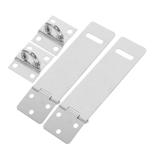 HONITANO 2 Sätze Edelstahl Türschloss Riegel Hasp Bolzenriegel mit Gegenplatte Kompakt Vielseitig für Gartentore Schuppen Schränke Schnelle Montage Hoher Schutz für Außentüren HONITANO 2 Sätze Edelstahl Türschloss Riegel Hasp Bolzenriegel mit Gegenplatte Kompakt Vielseitig für Gartentore Schuppen Schränke Schnelle Montage Hoher Schutz für Außentüren von HONITANO