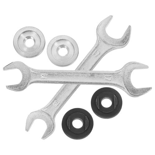 HONITANO 2 Sätze Winkelmutter Kit Druckplatte mit Schraubenschlüssel Zubehör für Winkelschleifer Montage und Fixierung Langlebig Praktisch von HONITANO