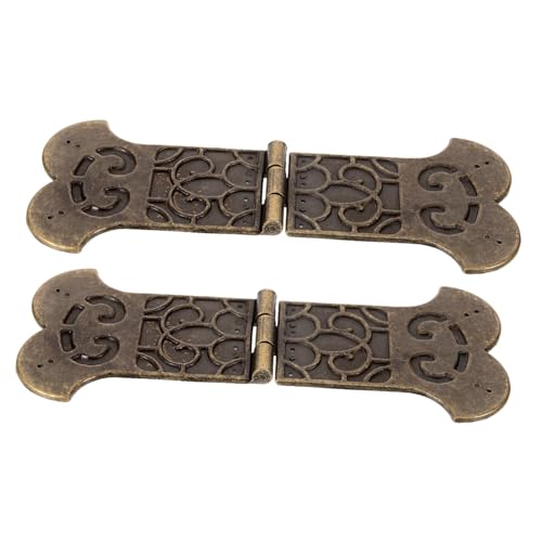 HONITANO 2 Stck Vintage Metall Scharniere für Schmuckkästchen Kleine Robuste Holzbox Scharniere Dekorative Geschenkbox Klappscharnier in Antikem Stil Rostfrei und Vielseitig Einsetzbar HONITANO 2 Stck Vintage Metall Scharniere für Schmuckkästchen Kleine Robuste Holzbox Scharniere Dekorative Geschenkbox Klappscharnier in Antikem Stil Rostfrei und Vielseitig Einsetzbar von HONITANO