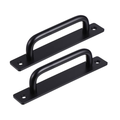 HONITANO 2 Stück Aluminium Türgriff Schwarz Robuster Möbelgriff für Scheunentüren Schrank Schiebetüren Einfache Montage Langlebig und Komfortabel Stilvoll für Garage und Wohnräume HONITANO 2 Stück Aluminium Türgriff Schwarz Robuster Möbelgriff für Scheunentüren Schrank Schiebetüren Einfache Montage Langlebig und Komfortabel Stilvoll für Garage und Wohnräume von HONITANO