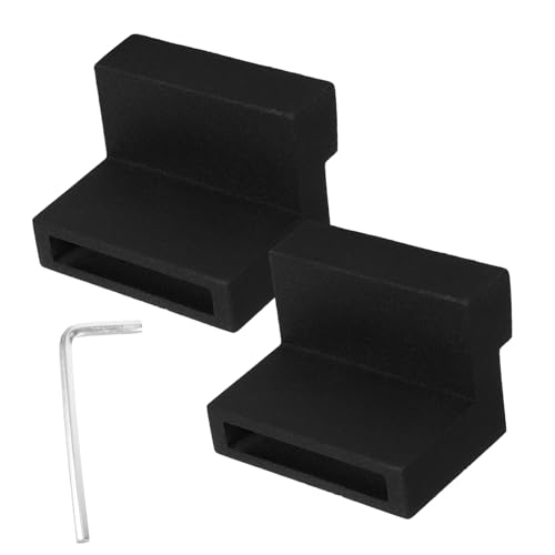 HONITANO 2 Stück Aluminiumlegierung Scheunentor Türstopper Teiliges mit Schraubenschlüssel Korrosionsbeständig Verstellbar Geräuschdämpfend Passend für Schiebetür Laufschienen und HONITANO 2 Stück Aluminiumlegierung Scheunentor Türstopper Teiliges mit Schraubenschlüssel Korrosionsbeständig Verstellbar Geräuschdämpfend Passend für Schiebetür Laufschienen und von HONITANO