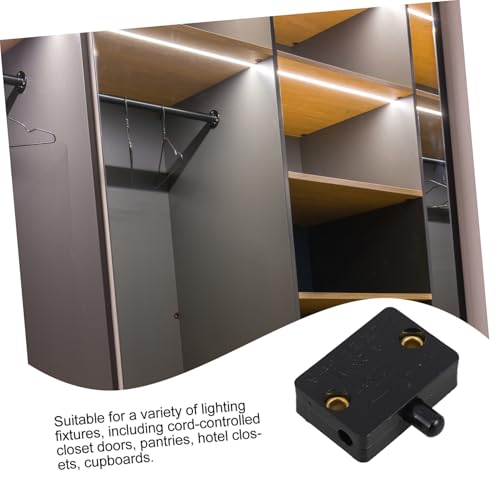 HONITANO 2 Stück Automatischer Tür lichtschalter für Schrank und Kleiderschrank Berührungsempfindlicher Elektrischer Schranklampen schalter Einsetzbar in Wohn Gewerberäumen von HONITANO