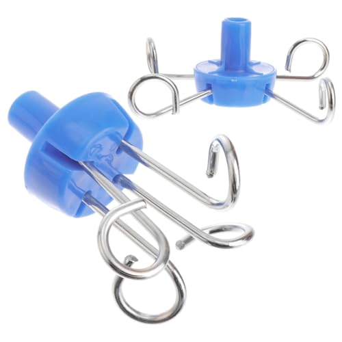 HONITANO 2 Stück Edelstahl Infusionsständer Haken Aufhänger Infusionsrack Zubehör Langlebig Robust für medizinische Flaschenhalter Teile von HONITANO