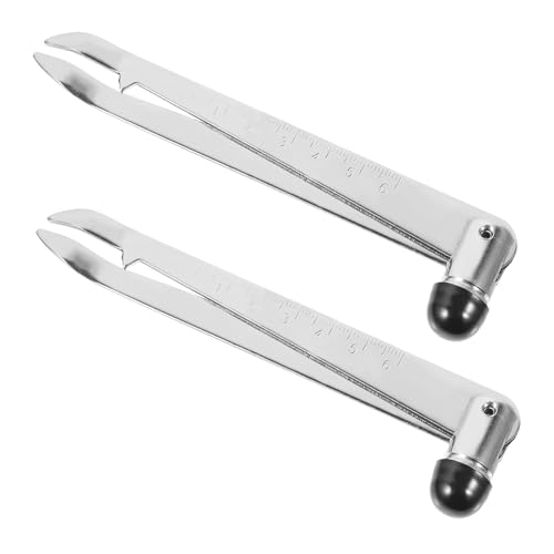 HONITANO 2 Stück Edelstahl Neurologischer Reflexhammer mit Skalierung Tragbarer Diagnostikhammer für Muskelreflexe Kompaktes medizinisches Percussion Werkzeug Präzise Winkelmessung HONITANO 2 Stück Edelstahl Neurologischer Reflexhammer mit Skalierung Tragbarer Diagnostikhammer für Muskelreflexe Kompaktes medizinisches Percussion Werkzeug Präzise Winkelmessung von HONITANO
