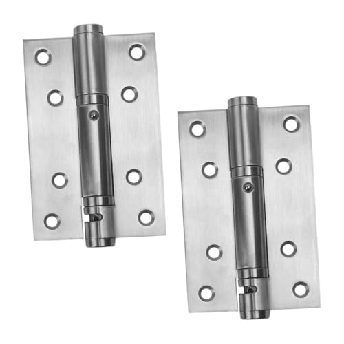 HONITANO 2 Stück Edelstahl Selbstschließende Türscharniere Schwerlast Scharniere Automatik Für Möbel Lagerraumtüren Robuste Bauweise Geräuscharm HONITANO 2 Stück Edelstahl Selbstschließende Türscharniere Schwerlast Scharniere Automatik Für Möbel Lagerraumtüren Robuste Bauweise Geräuscharm von HONITANO