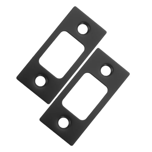HONITANO 2 Stück Edelstahl Türschloss Abdeckplatte Teilig Rostbeständige Deadbolt Schlagplatte Schnell Montierbare Schlosszunge Langlebige Türbeschläge für Zimmertüren und Holztüren HONITANO 2 Stück Edelstahl Türschloss Abdeckplatte Teilig Rostbeständige Deadbolt Schlagplatte Schnell Montierbare Schlosszunge Langlebige Türbeschläge für Zimmertüren und Holztüren von HONITANO